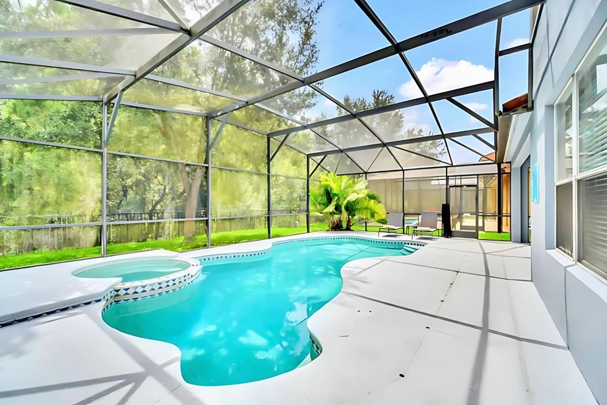 6Br Resort Home Near Disney - With Private Pool Hot Tub And Games Room Kissimmee Bagian luar foto