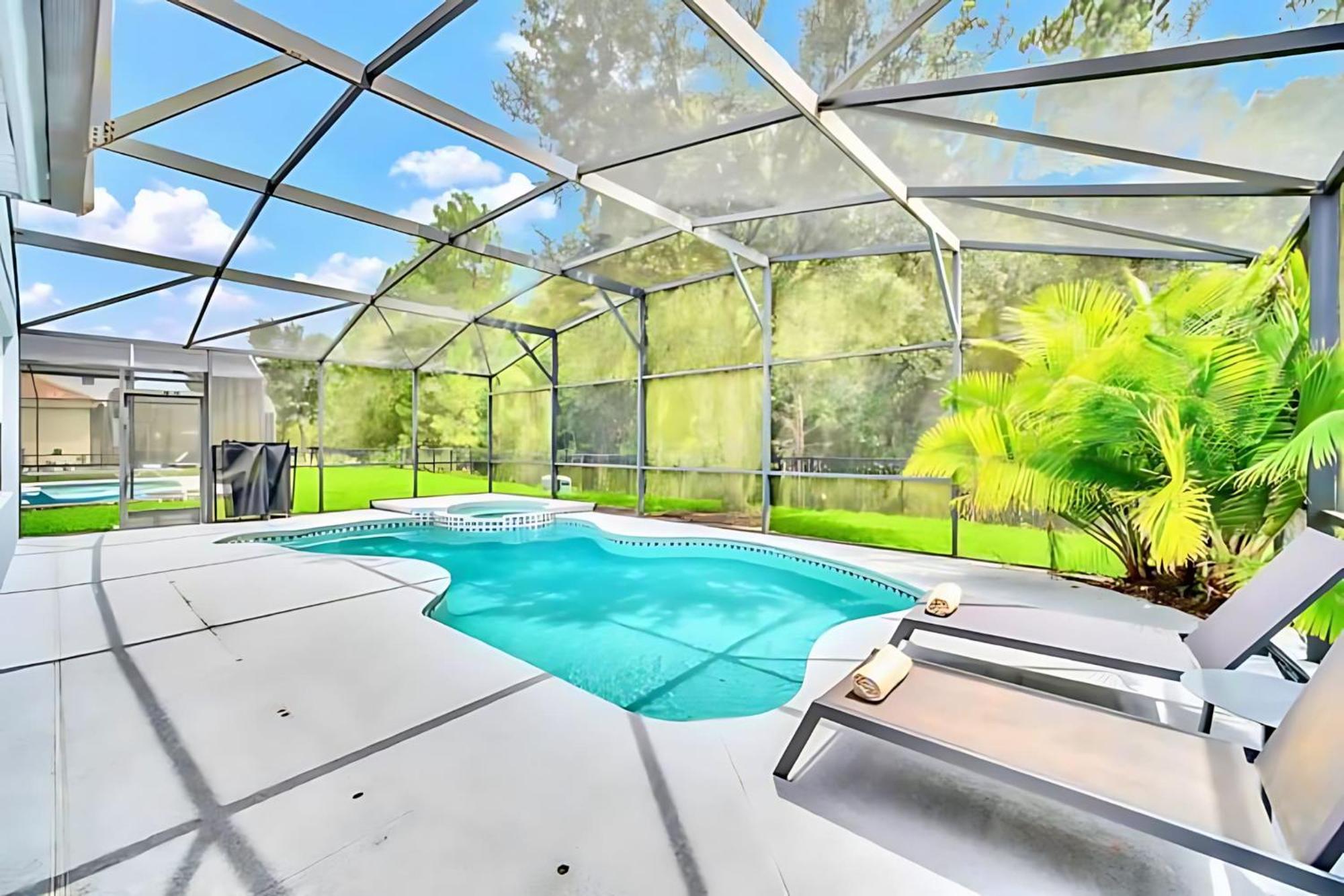 6Br Resort Home Near Disney - With Private Pool Hot Tub And Games Room Kissimmee Bagian luar foto
